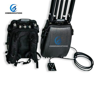 Draagbare rugzak Drone Defense Signal Detector Anti Drone Jammer System Voor bescherming